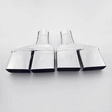 2.5" Inlet Quad  Square Out Exhaust Tips for Dodge Challenger 1970/71/72/73/74