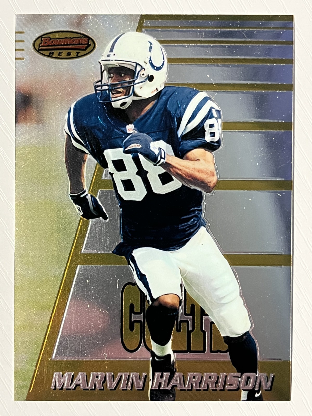Marvin Harrison 1996 Bowman's Best RC #165 Indianapolis Colts
