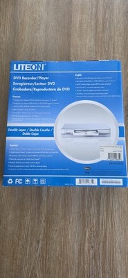 LiteOn  DVD Recorder/Player with Remote and Cords - NEW IN BOX NIBS - DD-A100GX
