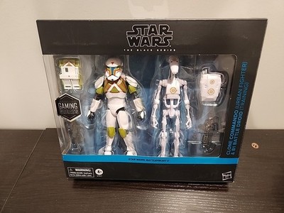 Clone Commando (Urban Fighter) & B1 Battle Droid (Training) Action Figure 2-Pack