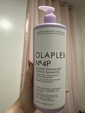 Olaplex No. 4P Blonde Enhancer Toning Shampoo 33.8 oz  Free Shipping