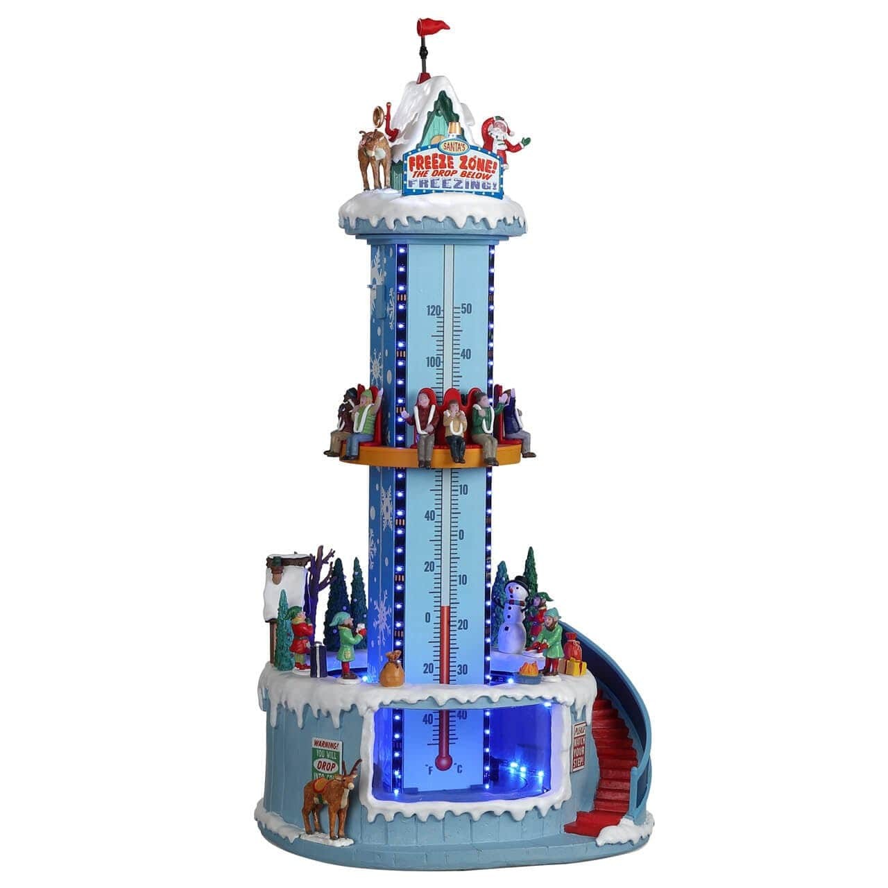 Lemax Santa's Freeze Zone - Sights and Sounds Carnival