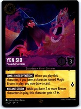 Yen Sid - Powerful Sorcerer Legendary Foil Ursula's Return 59/204