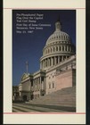 US FDC #2115c USPS Ceremony Program 1987 Secaucus NJ Flag & Capitol Test Coil — photo 1