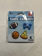 Shoe Charms - 4 Pack Assorted NEW