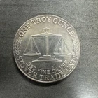 1 Oz Troy Silver Trade Unit .99 Fine Silver Round