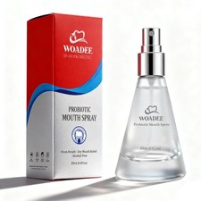 Breath Spray for Fresh Breath, Probiotic Oral 0.67 Fl Oz Pack of 1 , White