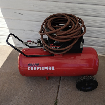 #ad #ad Craftsman Air Compressor 25 Gallon $220.00