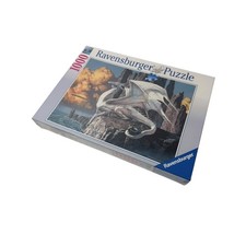 Ravensburger Premium Quality White Dragon 1000 Piece Jigsaw Puzzle New 
