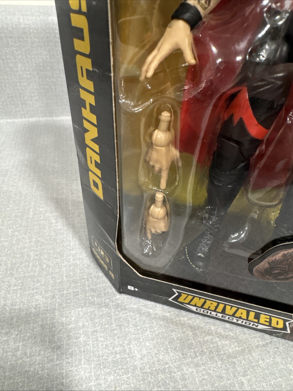 AEW WWE Unrivaled Collection Danhausen RARE 1/3000 Action Figure CURSED ...