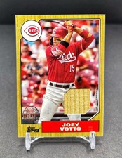 2022 Topps Series 1 - JOEY VOTTO - 1987 Topps Bat RELIC - Reds #87R-JV