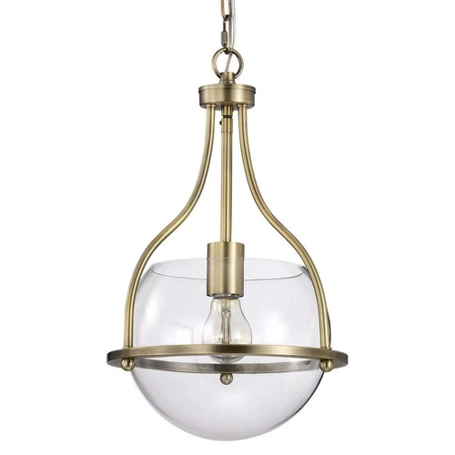 Nuvo Lighting 60/7815 Amado 10"W Pendant - Brass - Picture 1 of 6