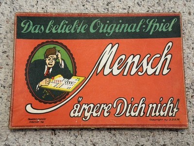 Vintage 1950 s Mensch Argere Dich Nicht Schmidt Spiele Germany Board Game