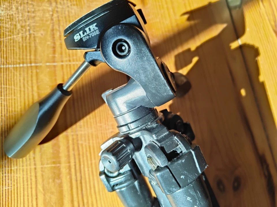 Profi Fotostativ SLIK AMT 340DX mit SLIK SH 705E Fotoständer - Bild 4 von 4