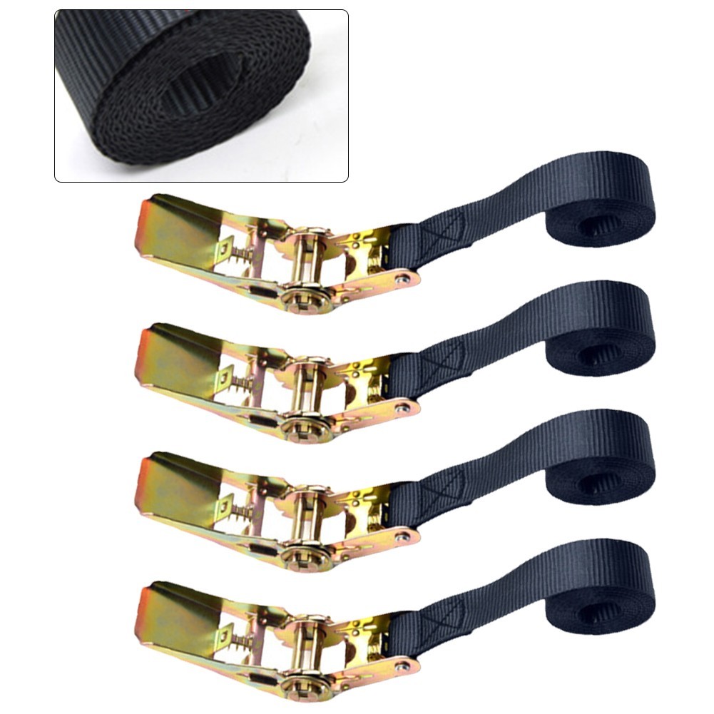 Correas de amarre de alta resistencia de 4 piezas 2 5 cm x 100 cm para un transp