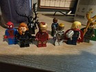 LEGO Marvel Minifigure Lot Spider-Man Iron Man Thor Venom Black Widow Nick Fury — photo 1