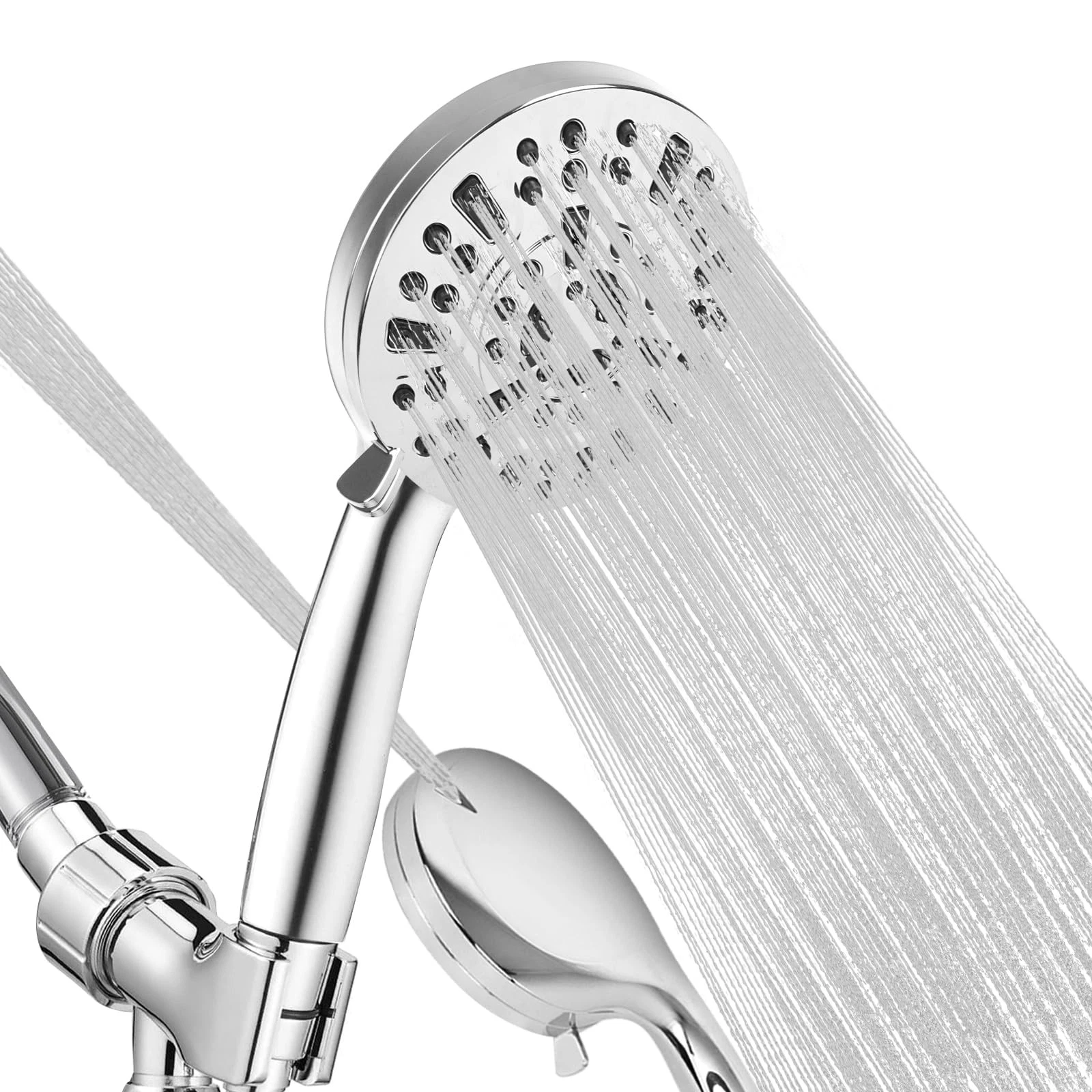 Shower Head,10 mode High Pressure shower head with handheld, Anti-clog Nozzle...