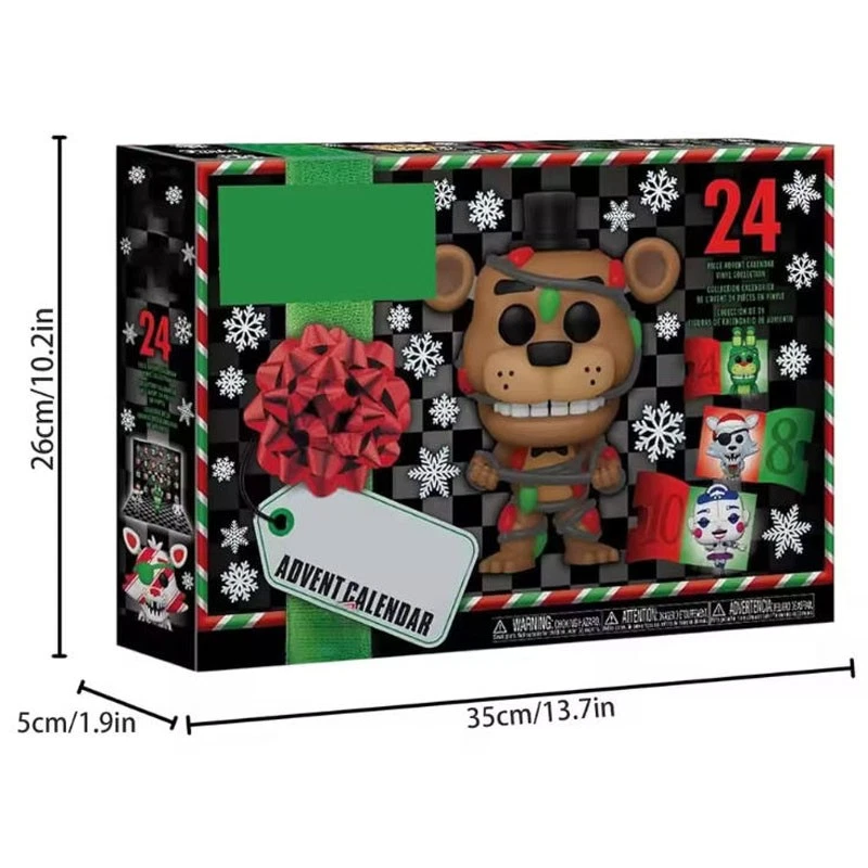 Five Nights at Freddy's FNAF Advent Calendar Birthday gifts party Game - Image 3 of 4