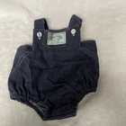Vintage 1983 cabbage patch kids blue denim overalls