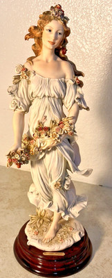 Giuseppe Armani Collectors Society FLORA Lady Florence Flowers Roses 212C