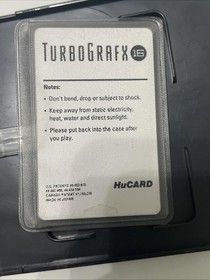 Shockman (TurboGrafx-16 TG16, 1992) Complete CIB - Tested - Authentic-MINT