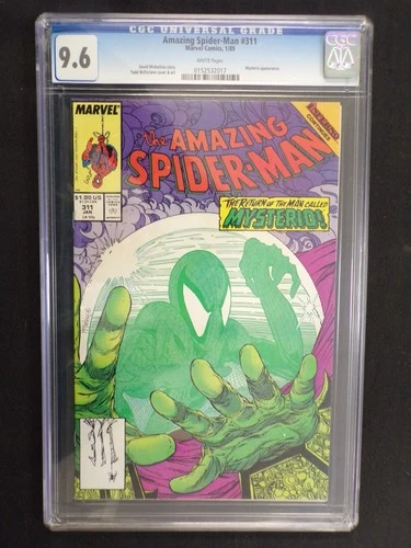 AMAZING SPIDER-MAN #361 MARVEL CGC GRADED 9.6 MYSTERIO MCFARLANE COVER 1989