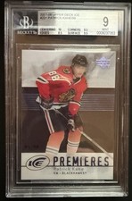 2007-08 Upper Deck Ice #221 Patrick Kane RC Rookie /99 BGS 9 Mint