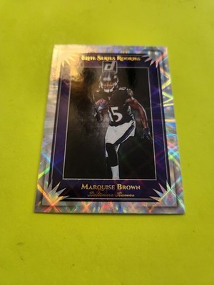MARQUISE BROWN 2019 PANINI DONRUSS  #ESR-12 ELITE SERIES ROOKIES  RAVENS  WR
