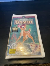 Disney Bambi (VHS,1997)  55th Anniversary Limited Edition! Clamshell Case BNS