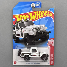 Hot Wheels '67 Jeepster Commando White TARGET EXCLUSIVE Red Edition 5/12 2023