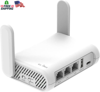 GL-SFT1200 Opal Portable WiFi Travel Router Dual Band VPN Mini