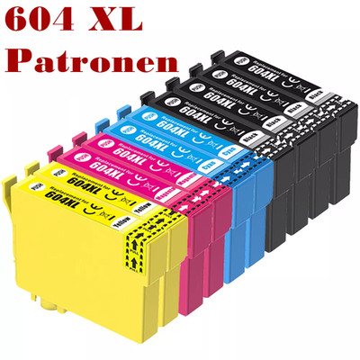 Mit Chip 604 XL Patronen für Epson XP-2200 3200 4200 2205 3205 4205 WF-2930 2935