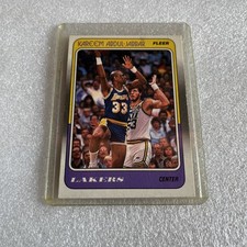 Kareem Abdul-Jabbar 1988 Fleer #64