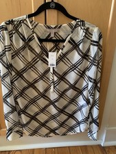 NWT Banana Republic Sheer Long Sleeve Blouse Size XS Retail 89