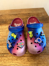 Palace x Rapha x Crocs Classic Clogs Education First Men's size 9 Women's 11