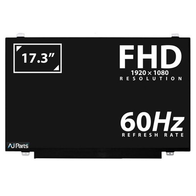 Ersatz für HP L72617-001 17,3'' LED LCD Bildschirm eDP 30 Pin Full HD IPS 30Pins