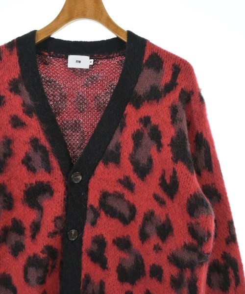 FTW Cardigans RedxBlack(Patterned) M 2200657755126 - image 4