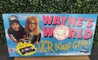 VINTAGE WAYNE'S WORLD VCR BOARD GAME 1992 MATTEL Great Condition