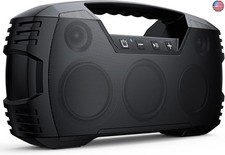 IPX7 Waterproof Bluetooth Speaker, 40W 60 Peak Portable Wireless Speakers with