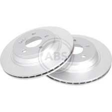 A.B.S. 2x Bremsscheibe hinten 300 belüftet für Mercedes-Benz SL R230