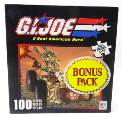 G.I. Joe Vintage Puzzle 100 Piece 2002 MB Milton Bradley / Hasbro FACTORY SEALED