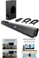 logik soundbar with wireless subwoofer