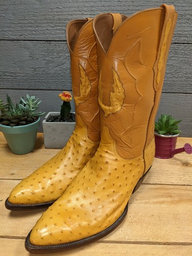 buttercup ostrich boots