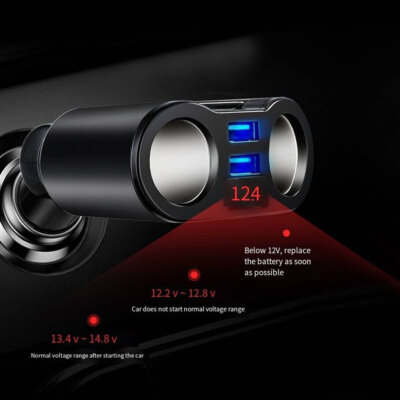 replace cigarette lighter with usb How to a 12v Socket a Charger Port and Voltmeter Only fit for 60W to 100W Type C PD chargers How to Replace a 12v