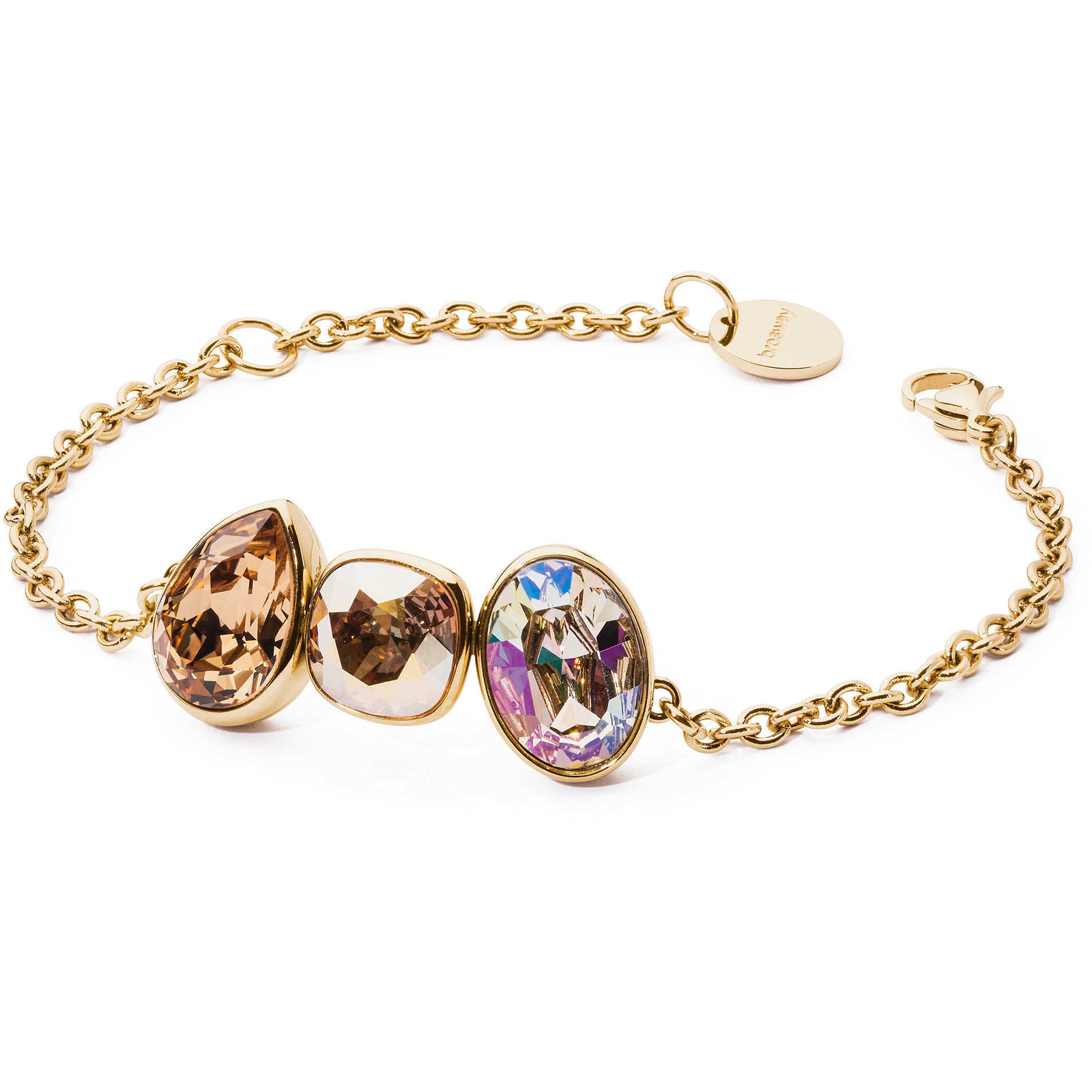 Womens Bracelet BROSWAY DAFNE BFN17 Stainless Steel Golden
