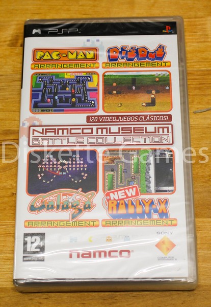 NAMCO MUSEUM BATTLE COLLECTION - PSP - PAL ESPAÑA - NUEVO PRECINTADO