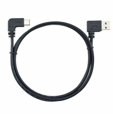 Neu 90 Grad rechts nach links abgewinkelt Micro USB Kabel für TomTom Go 40 Navi