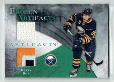 10-11 UD Upper Deck Frozen Artifacts  Derek Roy  /25  Patch--Jersey