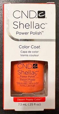 CND Shellac Power Polish (Desert Poppy Color)