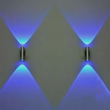 2x Double-headed LED Wall Lamp Home Sconce Bar Porch Ceiling Light Wall Ornament